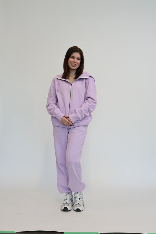 Elevate Zip-Up Hoodie - Lavender