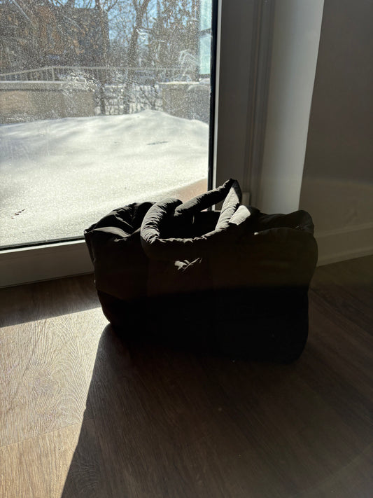 Thrive Puffer Bag - Onyx