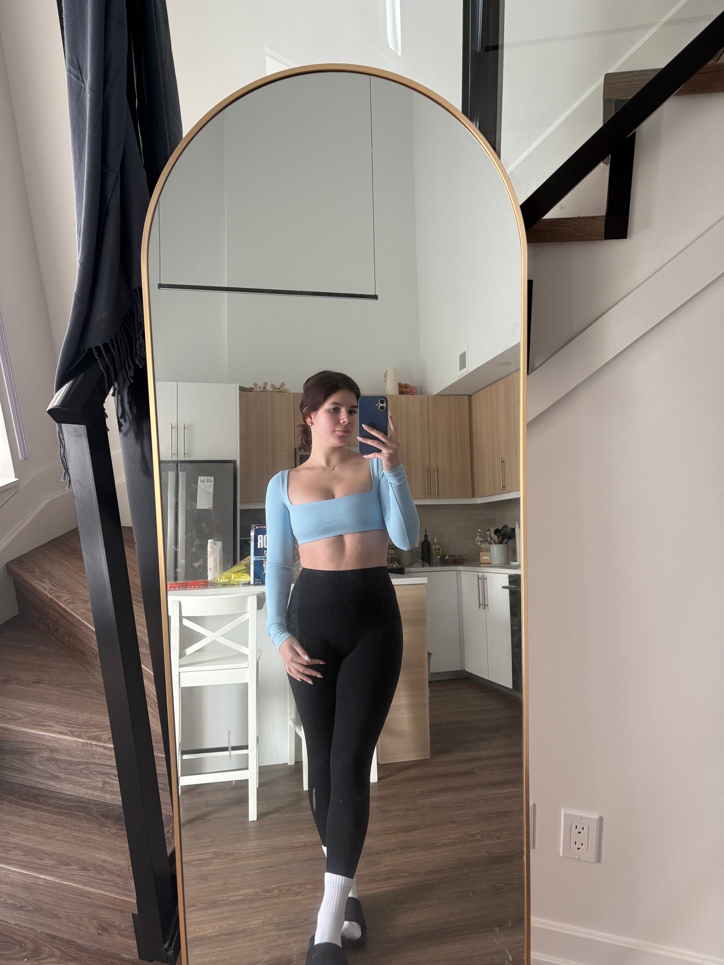 Thrive Cropped Long sleeve - Onyx