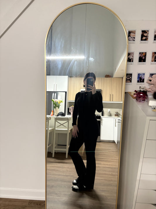 Thrive Flared Leggings - Onyx