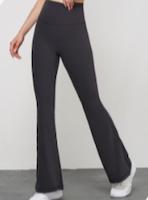 Thrive Flared Leggings - Onyx